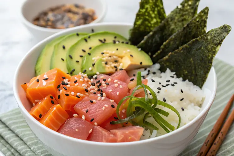 Health benefits of sushi poke bowl Health benefits of sushi poke bowl
