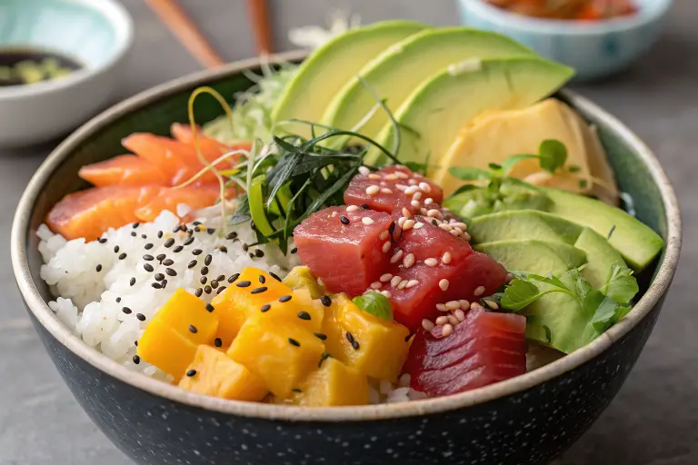 How to make a healthy poke bowl How to make a healthy poke bowl