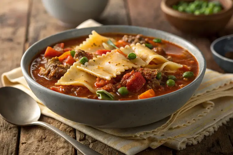 Low-carb lasagna soup recipe Low-carb lasagna soup recipe