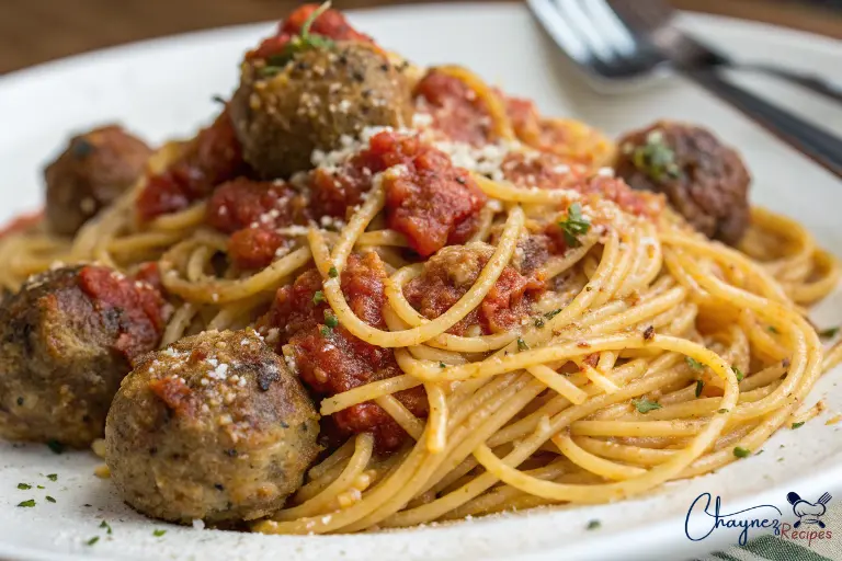baked spaghetti with meatballs baked spaghetti with meatballs